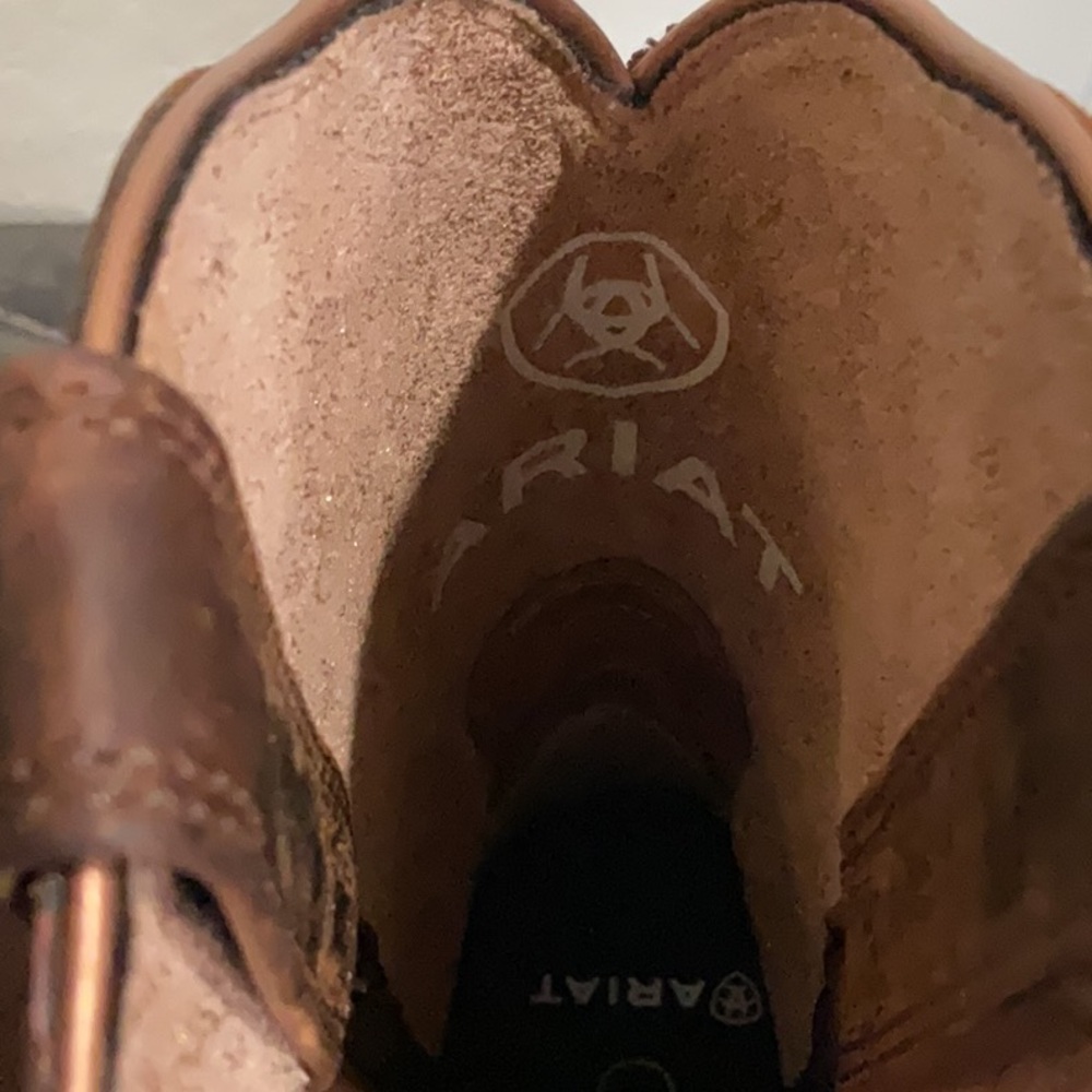 New Ariat “Olena” Women’s Brown Western Cowboy Boots - Picture 5 of 8